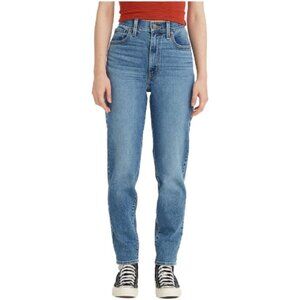 Levi's Womens 24 High Rise Medium Wash Mom Jeans
